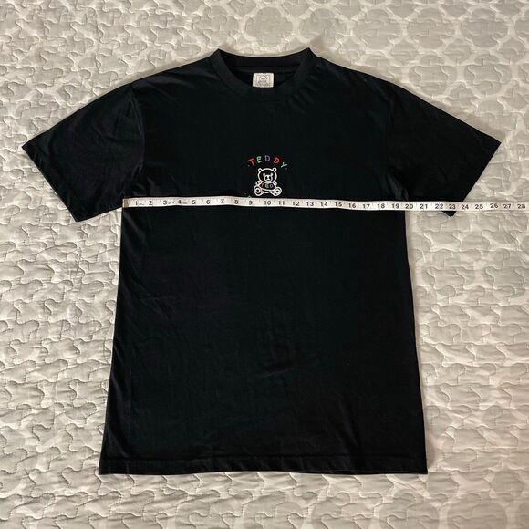 [Size Medium] Teddy Fresh H3H3 Embroidered T Shirt - Black - Picture 4 of 6
